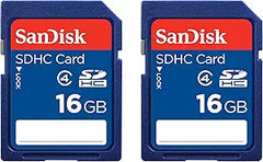 SanDisk SDSDB2-016G-AFFP 16GB SDHC Memory Card 2-Pack