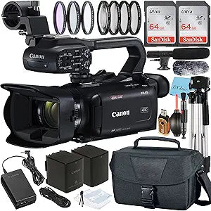 Canon XA45 4K UHD Camcorder Bundle