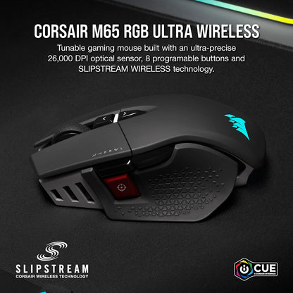 Corsair CH-9319411-NA2 M65 RGB Ultra Wireless Gaming Mouse