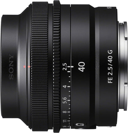 Sony SEL40F25G FE 40mm F2.5 G Ultra-Compact Lens