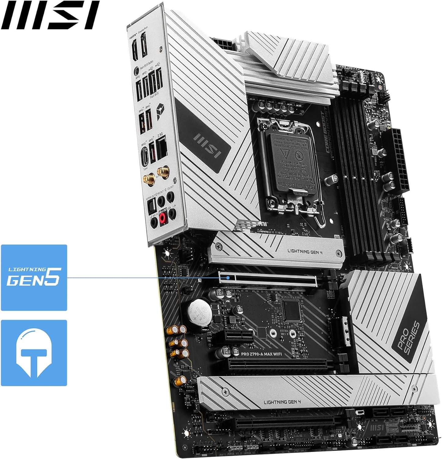 MSI PRO Z790-A MAX WiFi DDR5 ATX Motherboard