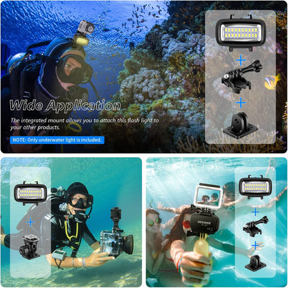 Neewer 10087398 Underwater LED Video Light GoPro DSLR