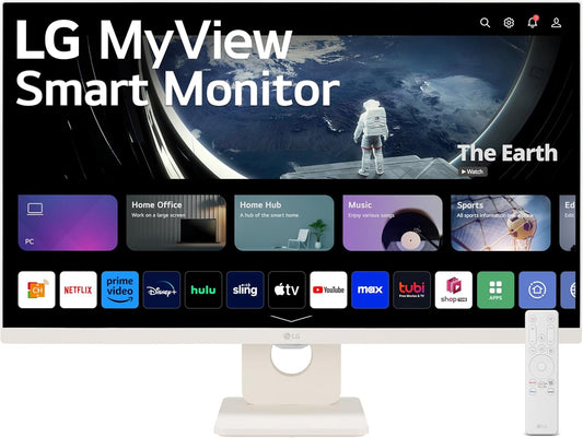 LG 27SR50F-W MyView 27" Smart Monitor