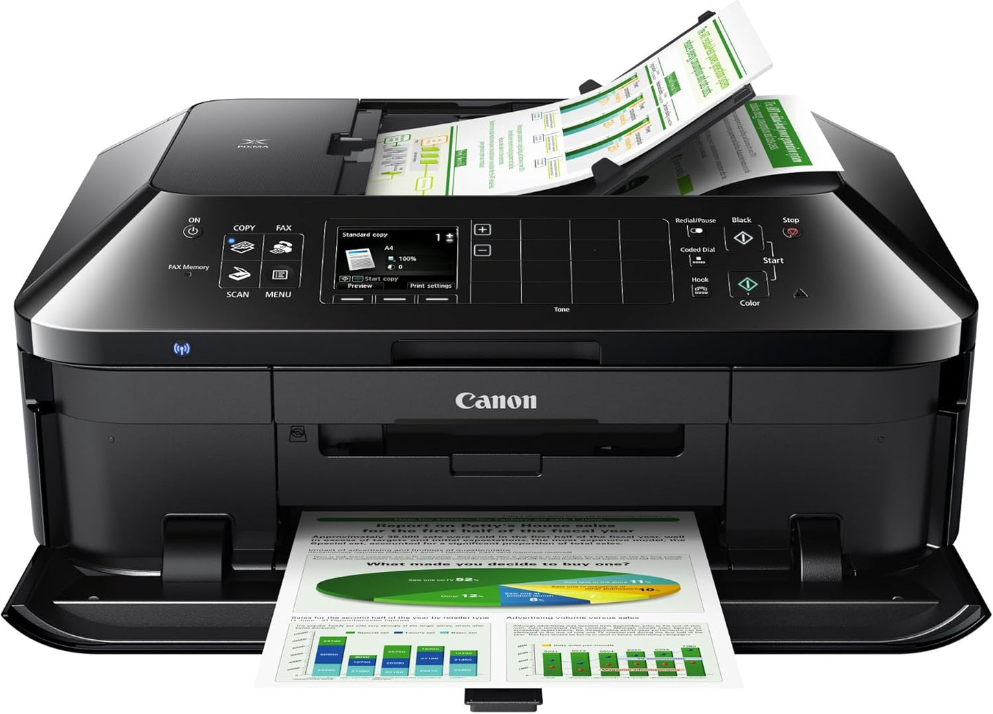 Canon 6992B003 PIXMA MX922 Wireless All-In-One Printer