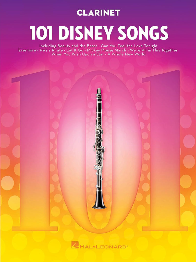 Hal Leonard 101 Disney Songs Clarinet Book — main product image