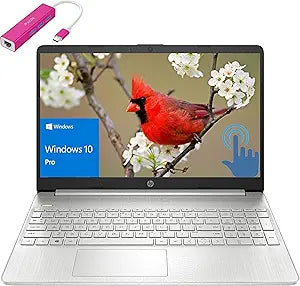 HP 15 Ryzen 7 Touchscreen Business Laptop — main product image