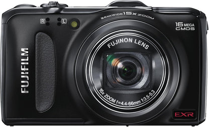 Fujifilm F600EXR 16MP Digital Camera 15x Zoom Black