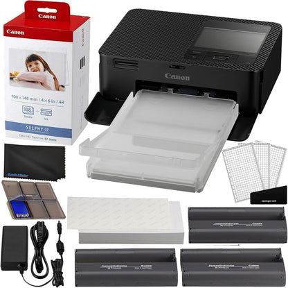 Canon CACP1500 Selphy CP1500 Photo Printer Bundle