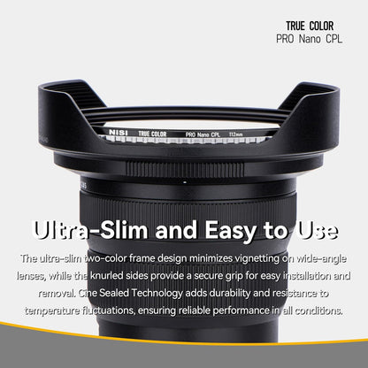 NiSi NIR-TCCPL-95 95mm True Color Polarizer Filter