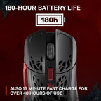 SteelSeries cpt-auo-942 Aerox 5 Wireless Diablo IV Gaming Mouse