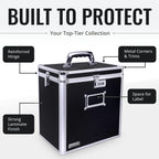 Vaultz VZ00490 Locking Vinyl Record Storage Box 50 Albums