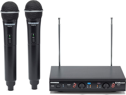 Samson SWS212HH-E Stage 212 Dual Wireless Microphone System