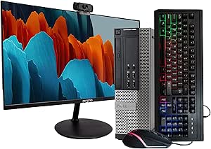 Dell Optiplex 9020 Desktop i5 8GB 240GB SSD 24" Monitor