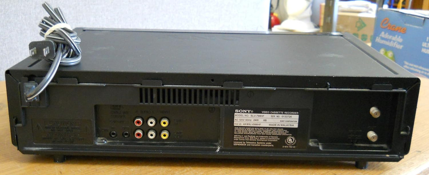 Sony SLV-798HF Video Cassette Recorder Player VCR VHS