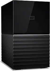Western Digital WDBFBE0160JBK-EESN 16TB My Book Duo RAID