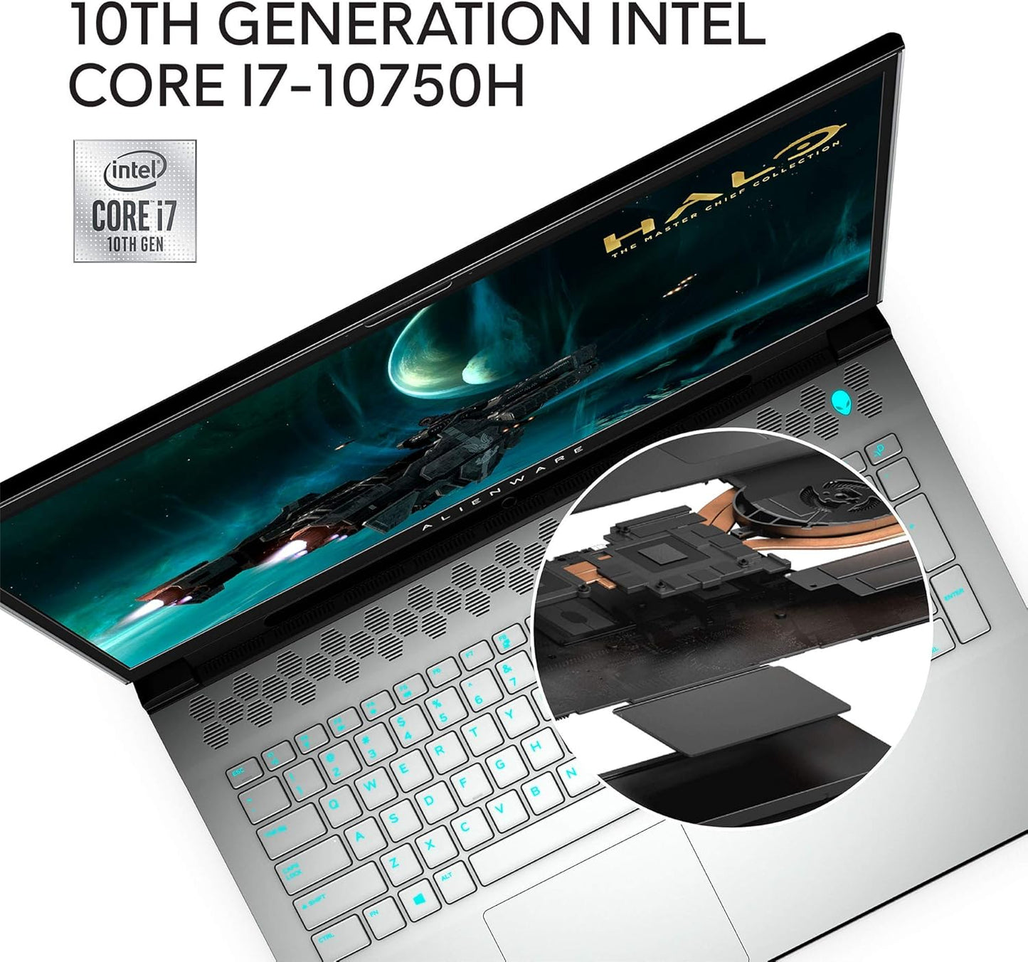 Dell AWm17-7296WHT-PUS Alienware m17 R3 300Hz Gaming Laptop