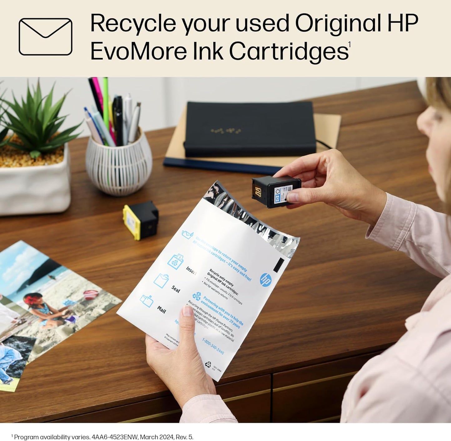 HP 4K0T7LN 923e EvoMore Black Ink Cartridge - High Yield