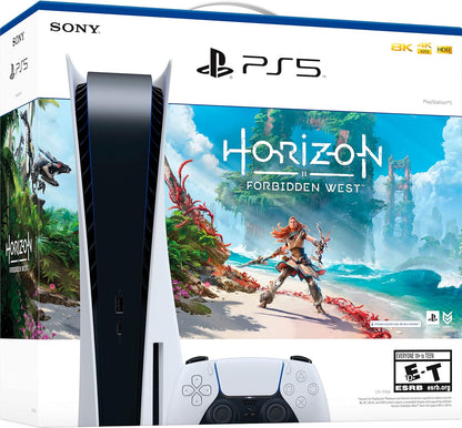 Sony PS5 Playstation 5 Disc Version Horizon Forbidden West Bundle