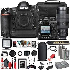 Nikon 1624 D6 DSLR Camera 200-500mm Lens Bundle
