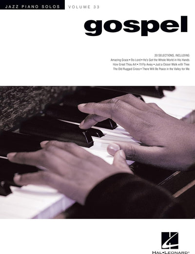 Hal Leonard Gospel Jazz Piano Solos Vol. 33