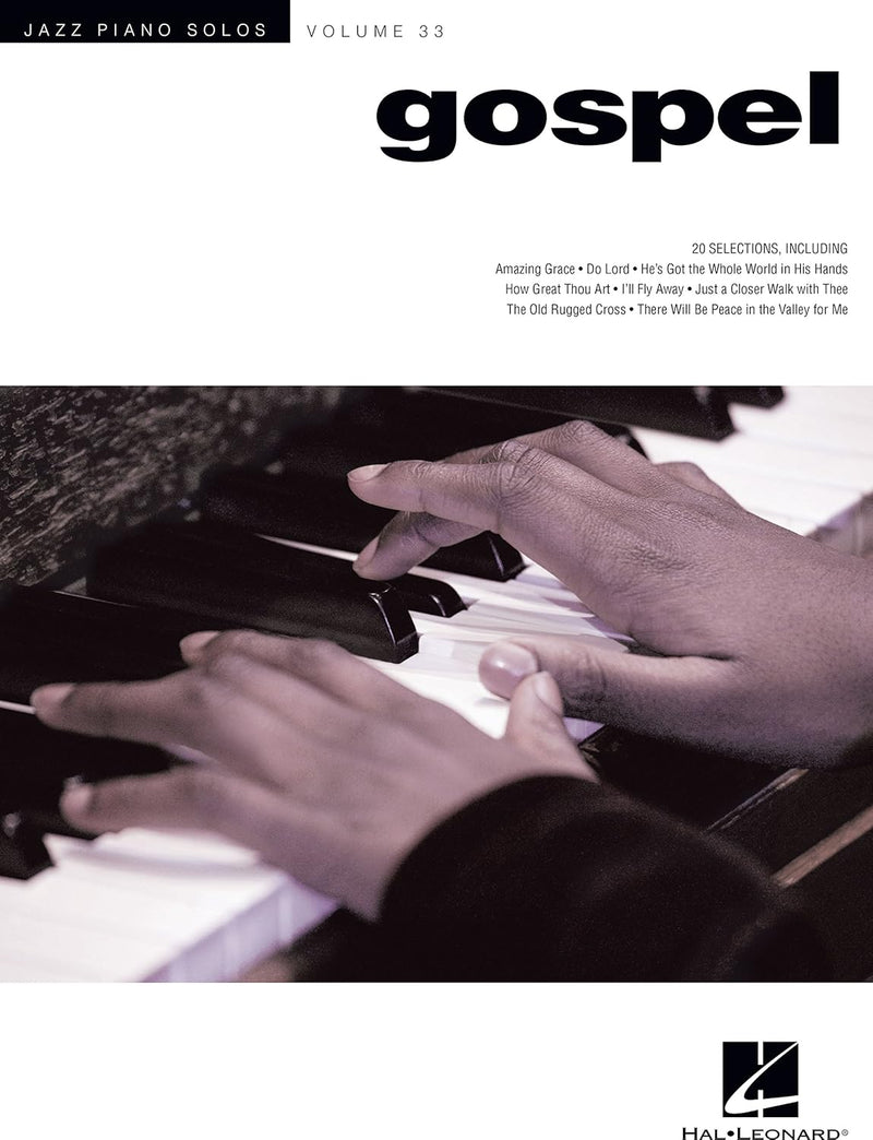 Hal Leonard Gospel Jazz Piano Solos Vol. 33 — main product image
