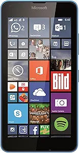 Microsoft Lumia 640 LTE 4G Unlocked Smartphone Cyan