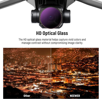Neewer 10102142 DJI Mavic 3 Classic Variable ND Filter Set