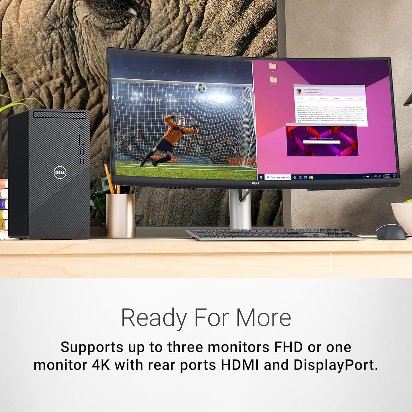 Dell i3030-7738BLU Inspiron i7 Desktop 1TB SSD