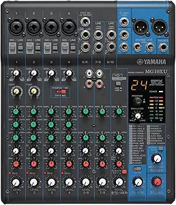 Yamaha MG10XU 10-Input Stereo Mixer with SPX Effects — main product image