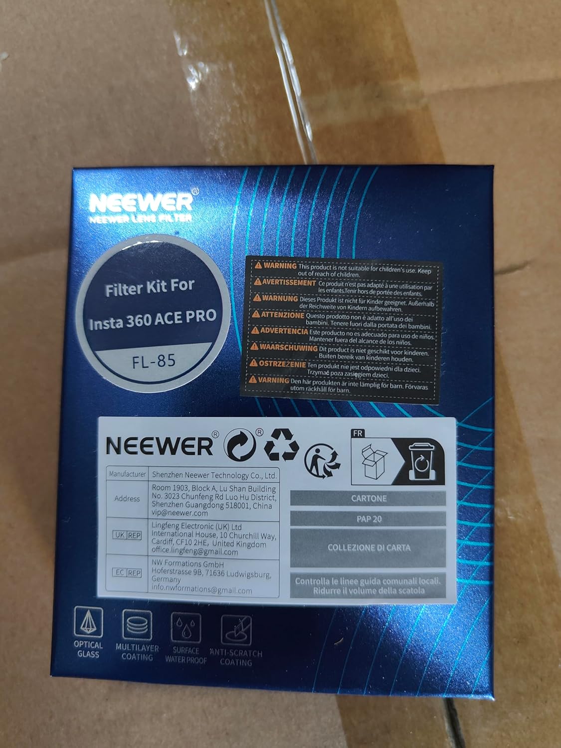 Neewer 10104841 ND/PL Filter Set Insta360 ACE PRO