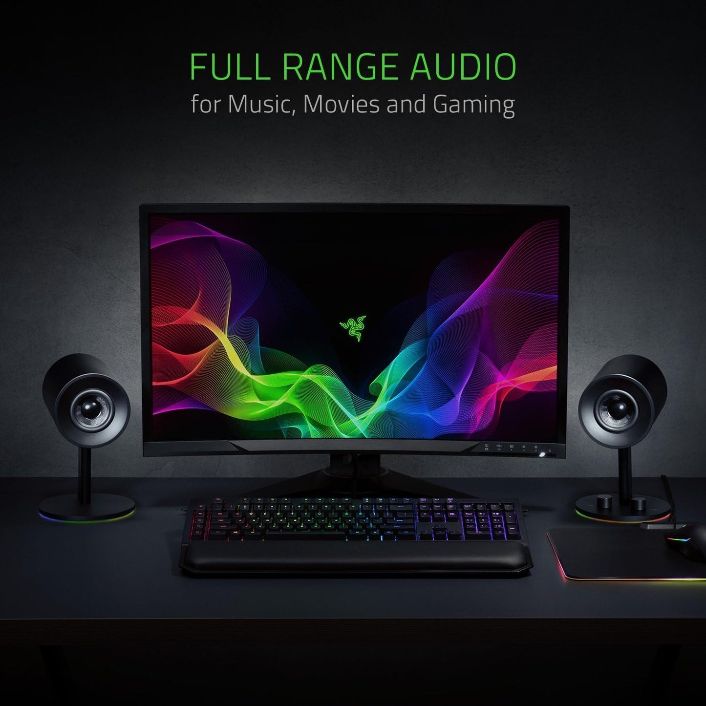 Razer RZ05-02460100-R3U1 Nommo Chroma Gaming Speakers