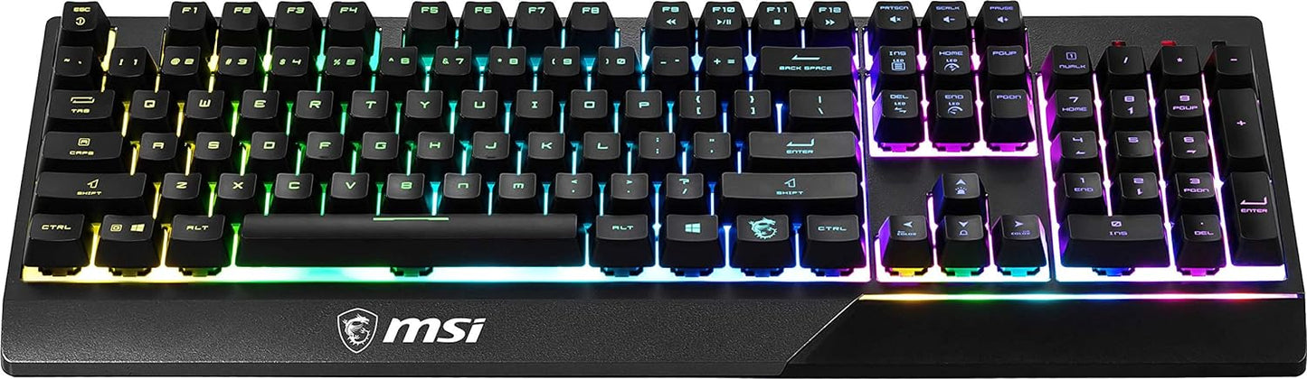 MSI Vigor GK30 RGB Gaming Keyboard - Black