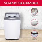 RCA HBPW3O2AMZ RPW302 3.0 cu ft Portable Washer