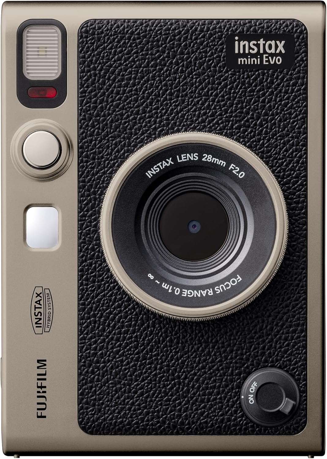 Fujifilm INSTAX Mini EVO Limited Edition Instant Camera (Titanium Gold)