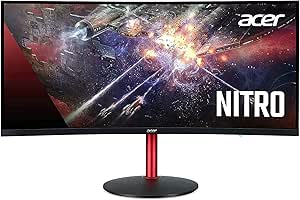 Acer XZ342CK Pbmiiphx Nitro 34" Curved Gaming Monitor Renewed