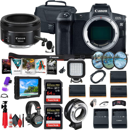 Canon 3075C002 EOS R Mirrorless Camera Bundle (Renewed)