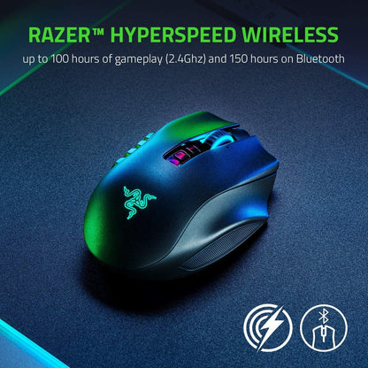 Razer RZ01-03420100 Naga Pro Wireless Modular Gaming Mouse