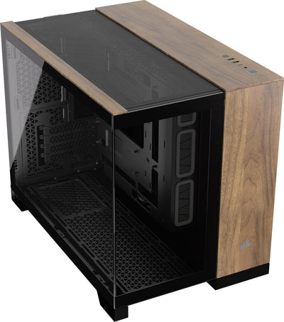 Corsair 2500X mATX Case Black Walnut Tempered Glass