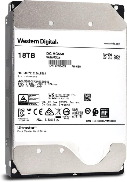 Western Digital WUH721818ALE6L4 Ultrastar 18TB SATA HDD