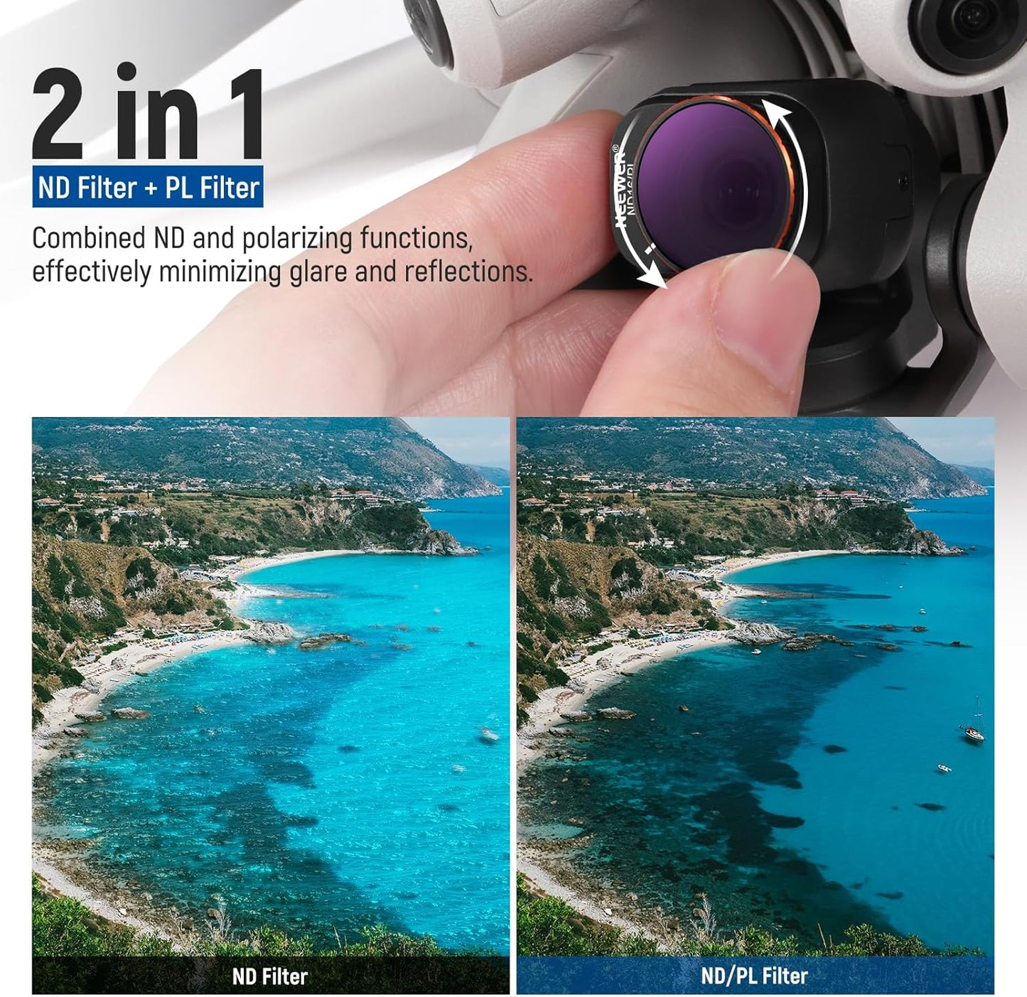 Neewer 10103579 DJI Mini 4 Pro Filter Set