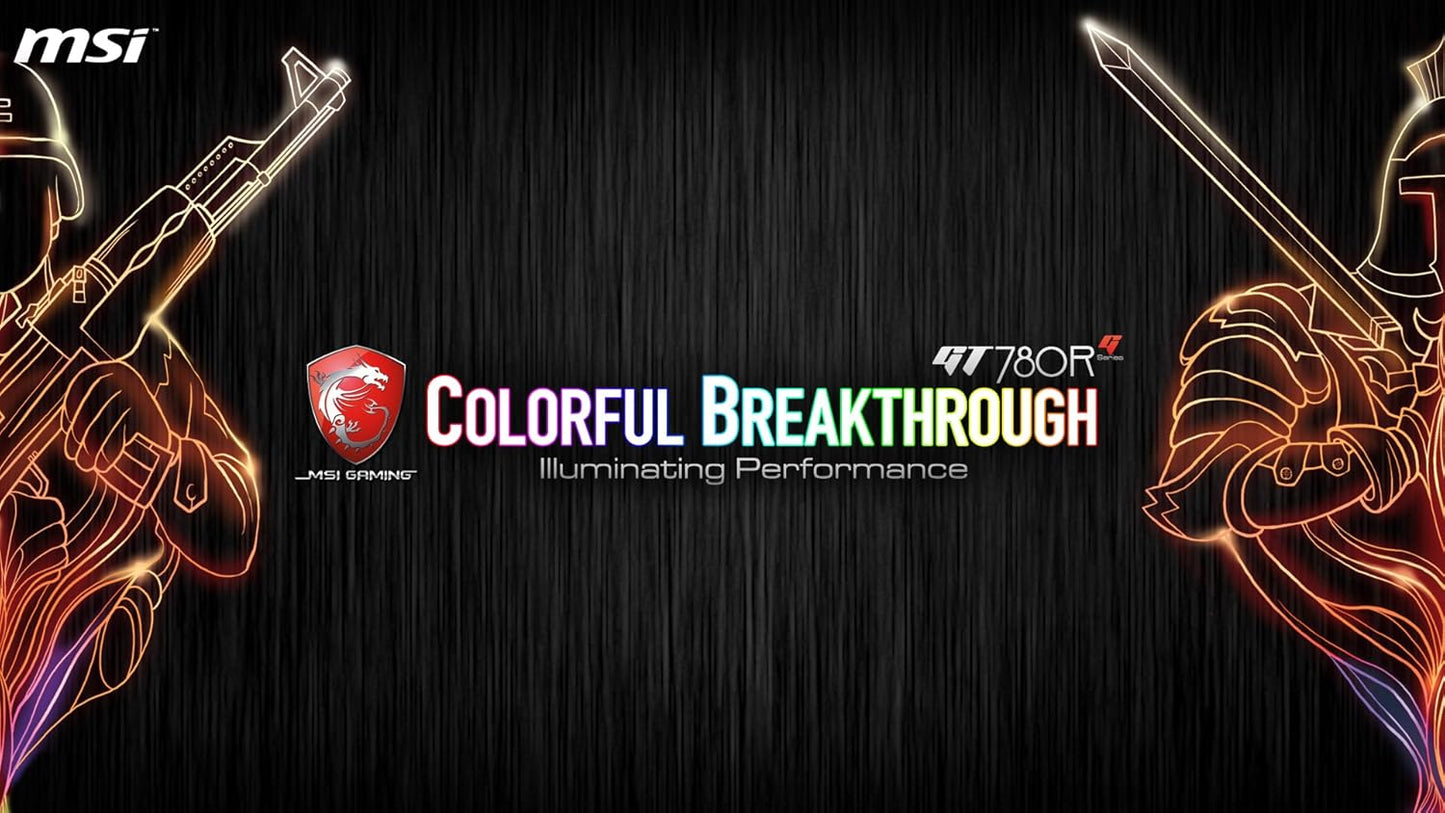 MSI GT780DXR-446US-MB726716G1T5B7P 17.3" Gaming Laptop - i7, GTX 570M