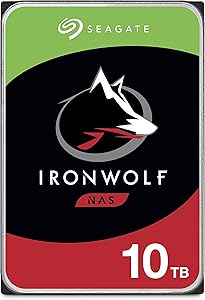 Seagate ST10000VNZ008 IronWolf 10TB NAS Internal HDD