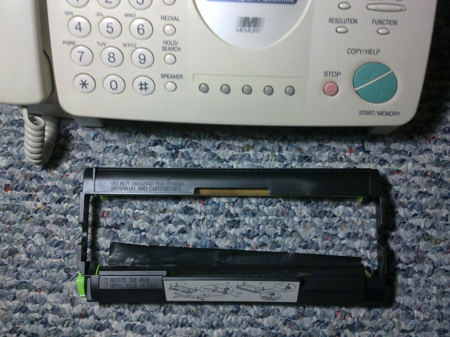 Sharp UX300 Plain Paper Fax Machine