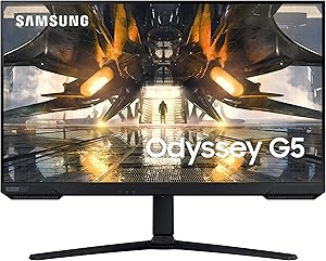Samsung LS32AG500PNXZA 32-Inch WQHD Gaming Monitor 165Hz 1ms