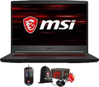 MSI GF63440-3203-24852 RTX 3050 Gaming Laptop: i5, 64GB RAM, 512GB SSD + 2TB HDD + Accessories