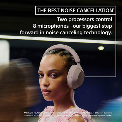 Sony WH1000XM5/S Wireless Noise Canceling Headphones Silver