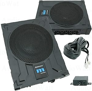 Gravity GRWF10 Car Audio Under Seat Subwoofer