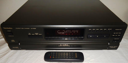 Technics SL-PD688 5-Disc CD Changer Black