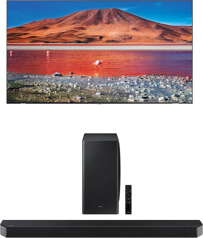 Samsung UN82TU7000 82" 4K Smart TV & HW-Q900A Soundbar