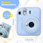 Fujifilm Instax Mini 12 Instant Camera Bundle Mint